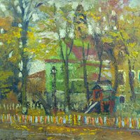 Autumn mood of the old city