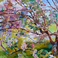 Blooming garden