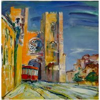 Landscape with tram