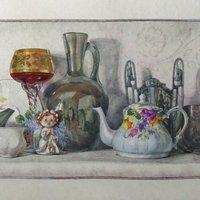 Still life "On a shelf"