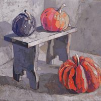 Multicolored pumpkins