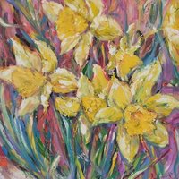Yellow daffodils