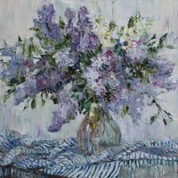 Lilac still life