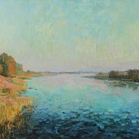 Evening lake