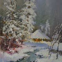 covered with snow