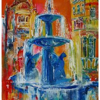 Portugal. Fountain