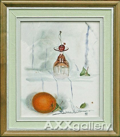 Orange and cherry