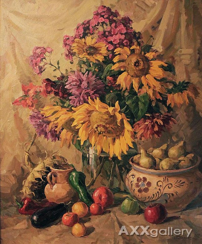 Sunflowers in August