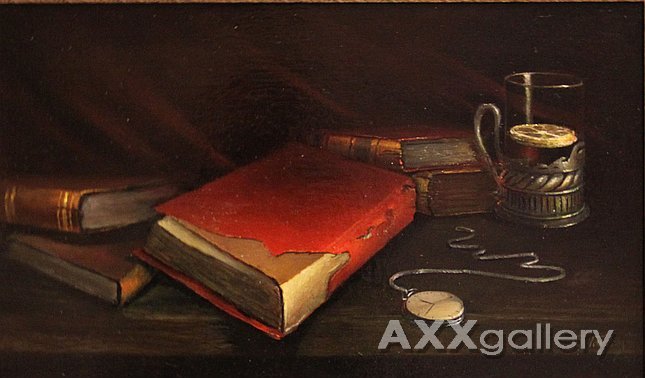 Time is running out. Still Life with Bible