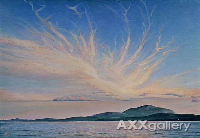 Evening over Imandra