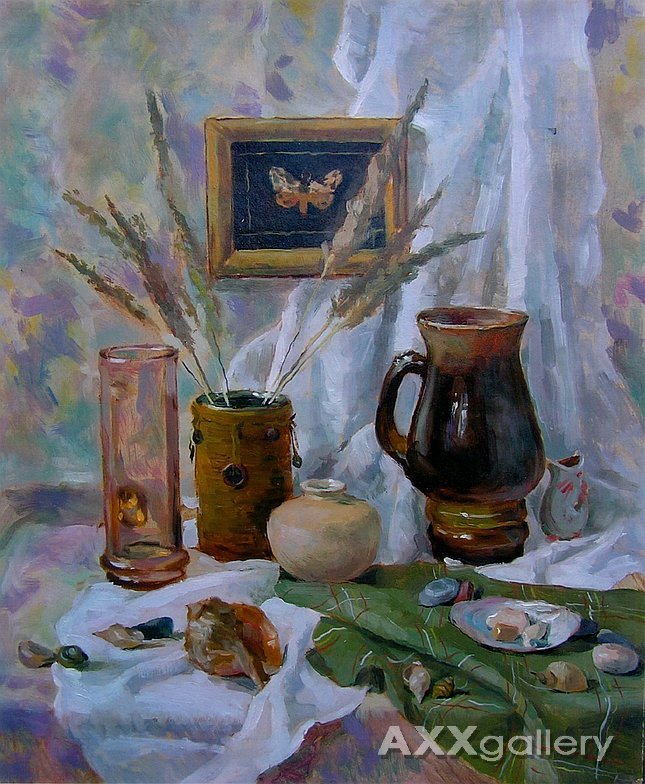 Still life with shells