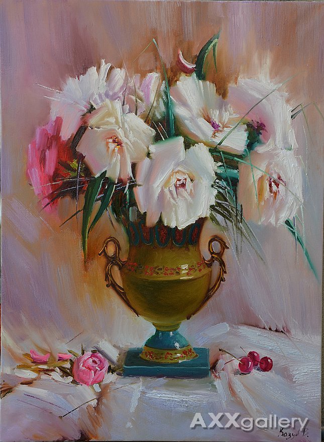 Peonies morning bouquet