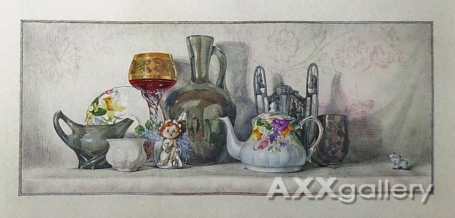 Still life "On a shelf"
