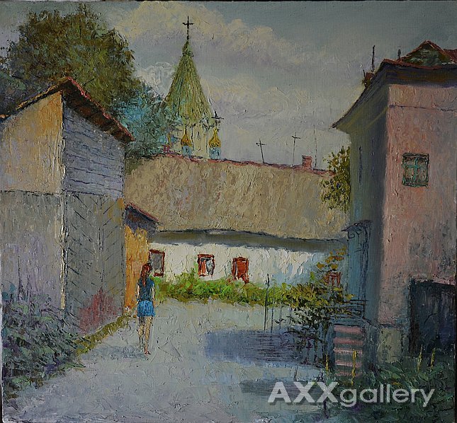 The road to the church