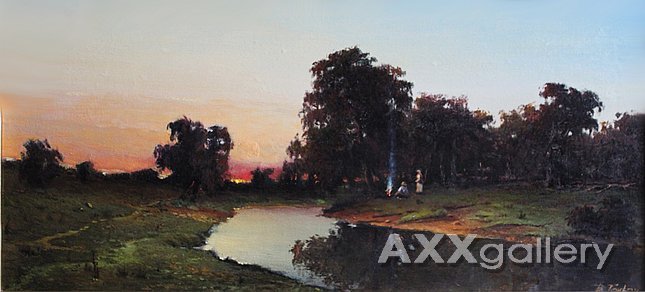 Evening on the River