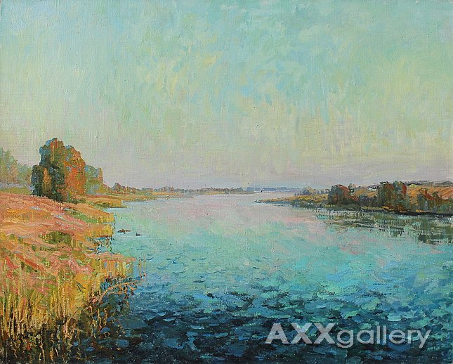 Evening lake