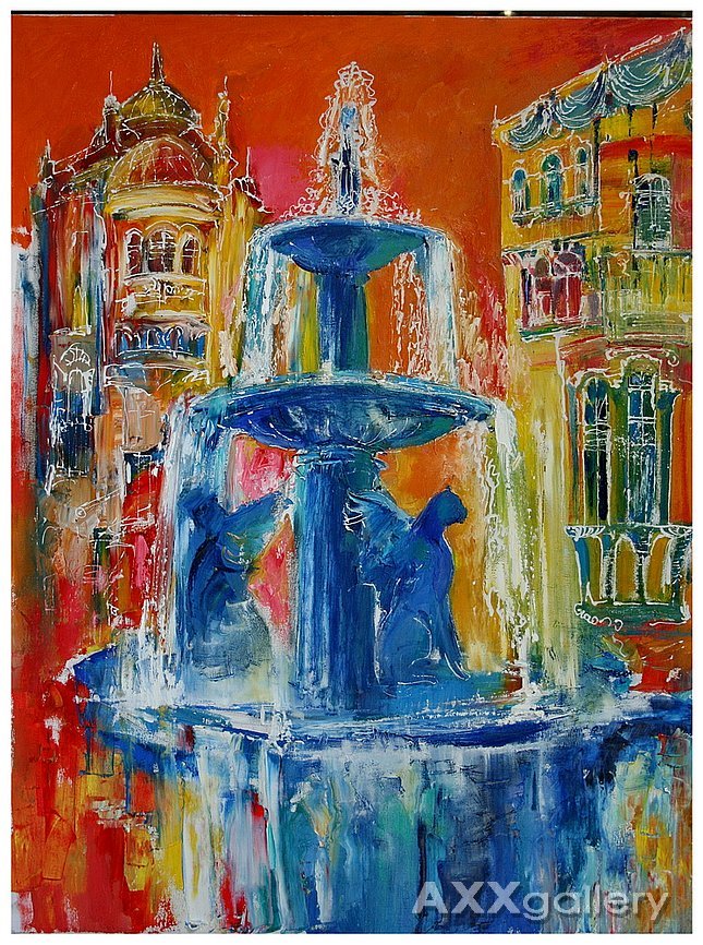 Portugal. Fountain