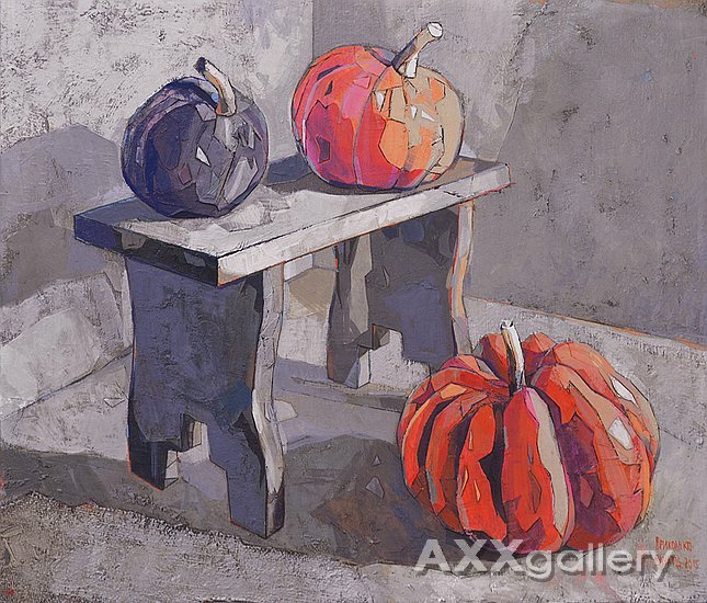 Multicolored pumpkins