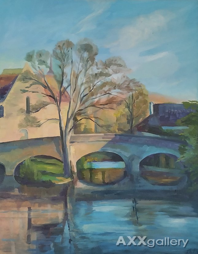 Bridge in Issoudun, France