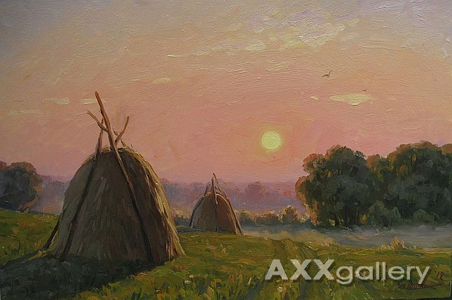 Haystacks.